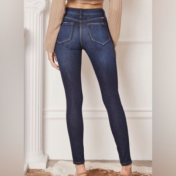 Super Skinny Dark KanCan Fly Jeans - Picture 2 of 2